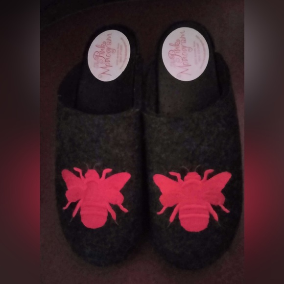 Pink monogram Clogs - Picture 2 of 3